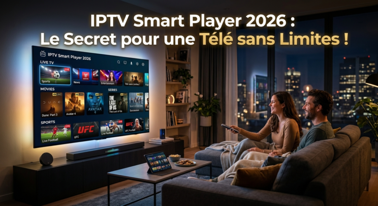 IPTV Smart Player 2026 : Le Secret pour une Télé sans Limites !
